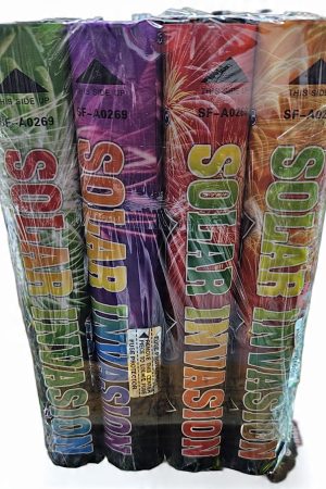 Single shot aerial display